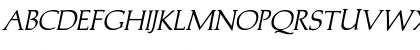 Trajans-Caps Bold Italic Font