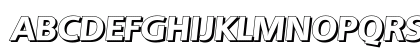 QuebecDropShadow-Heavy Italic