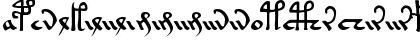 Voynich Currier Hand A Normal Font Voynich Currier Hand A Normal Font