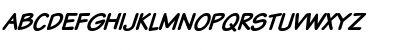 VTCSundaykomixcaps Bold Italic Font