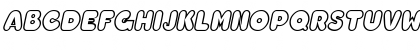 ChubbyOutline Bold Italic Font