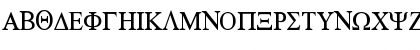 Griechisch (HEBGRI) Regular Font