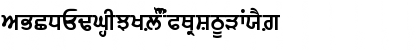 GurbaniWebThick Regular Font