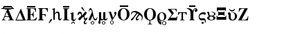 HellenicaExtras Bold Font HellenicaExtras Bold Font