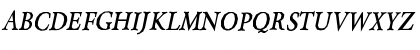 Flat Italics Regular Font
