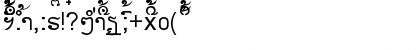 Laotian (Faluang) Regular Font