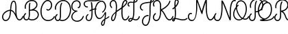 The Grateful 1 Regular Font