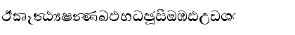 Tipitaka_Sinhala1 Regular Font Tipitaka_Sinhala1 Regular Font