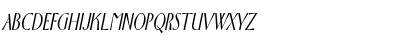 Wright-Condensed Italic Font