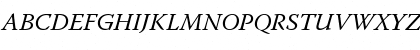 Warnock Pro Italic Font