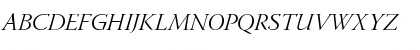 Warnock Pro Light Italic Display Font