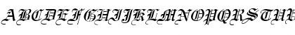 Old English Italic Italic Font