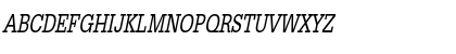 ClassicTypewriterCondensed Italic Font ClassicTypewriterCondensed Italic Font