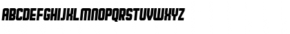 Broadway Flat Italic Font