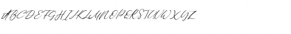 California Signature Italic Regular Font California Signature Italic Regular Font