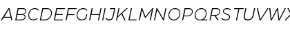 Eastman Trial Light Italic Font