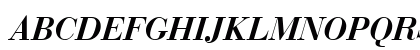 BauerBodoni LT Bold Italic
