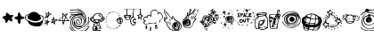 Galaxy_dingbats Regular Font