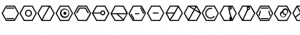 Hexacode Regular Font