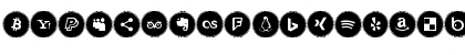 Icons Social Media 11 Regular Font Icons Social Media 11 Regular Font