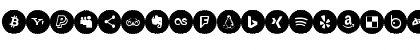 Icons Social Media 9 Regular Font