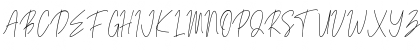Parachute Signature Regular Font