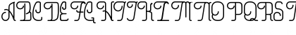 Railgun Line Regular Font