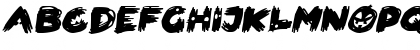 Scary HorrOrs Italic Font