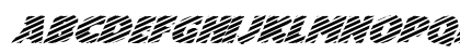 FZ JAZZY 24 STRIPED ITALIC Normal