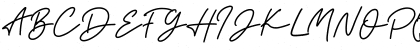 the Strong Signature Regular Font the Strong Signature Regular Font