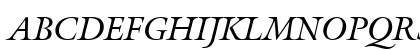 Gallery Italic