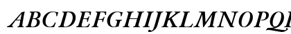 Garamond BE ItalicBold