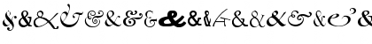 Ampersands Two Regular Font
