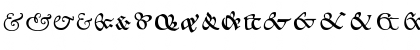 P22 Goudy Ampersands Regular Font