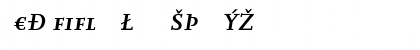 Scala Caps Exp Bold Italic Font