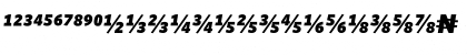 WhitneyNumeric BlackItalic Font WhitneyNumeric BlackItalic Font