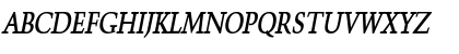 Congo Condensed Bold Italic Font