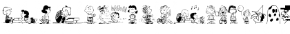 Peanuts Gang Dings Regular Font Peanuts Gang Dings Regular Font