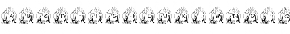 pf_ yulefire1 Regular Font pf_ yulefire1 Regular Font