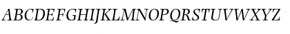 Photina MT Italic Font