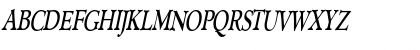 PilgrimCondensed Italic Font