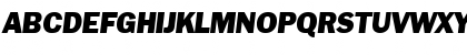 Plymouth-HeavyIta Regular Font