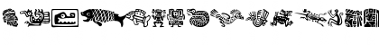 Pre-Columbian Ornaments Regular Font