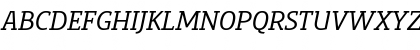 PreciousSerif Italic Font