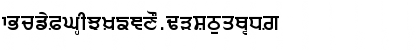 Punjabi Sans Regular Font