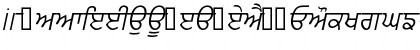 PunjabiAmritsarSSK Italic Font