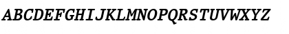 QTPristine Bold Italic Font