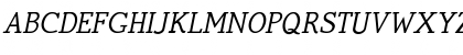 QuickType Plain Italic Font
