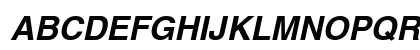 Helvetica Bold Oblique Helvetica Bold Oblique