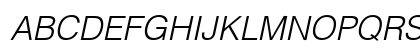 HHelvetica Light Italic